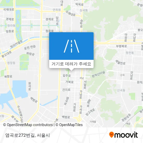 염곡로272번길 지도