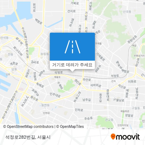 석정로282번길 지도