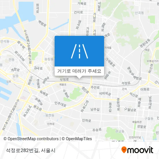 석정로282번길 지도