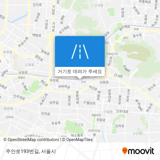 주안로193번길 지도