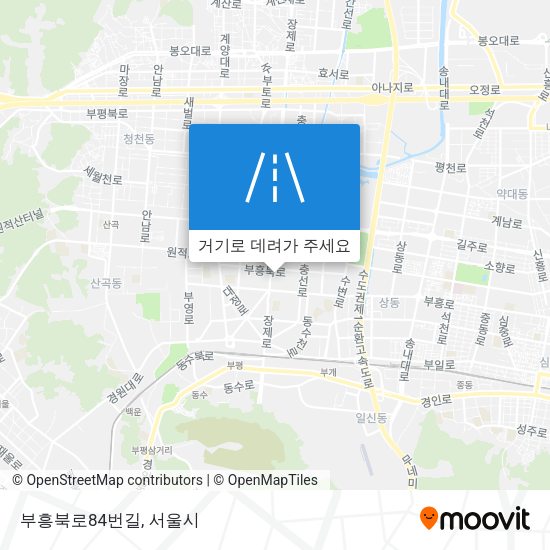 부흥북로84번길 지도