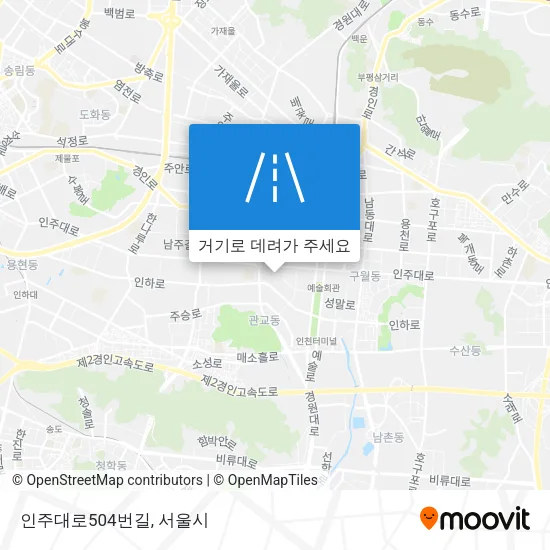 인주대로504번길 지도