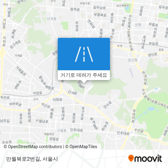 만월북로2번길 지도