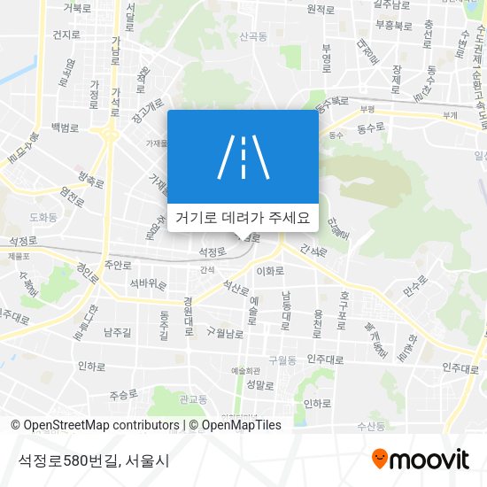 석정로580번길 지도