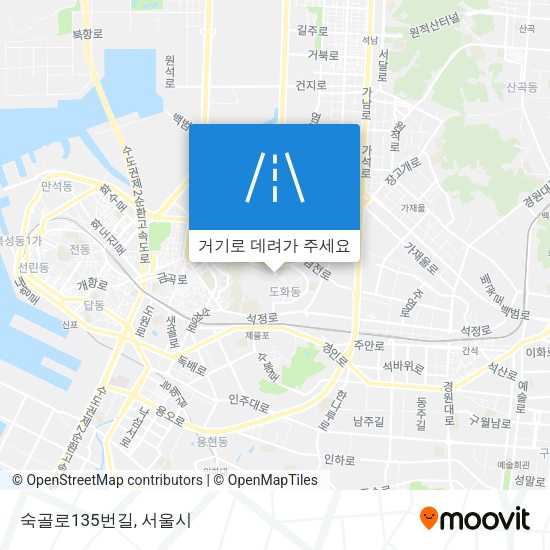 숙골로135번길 지도