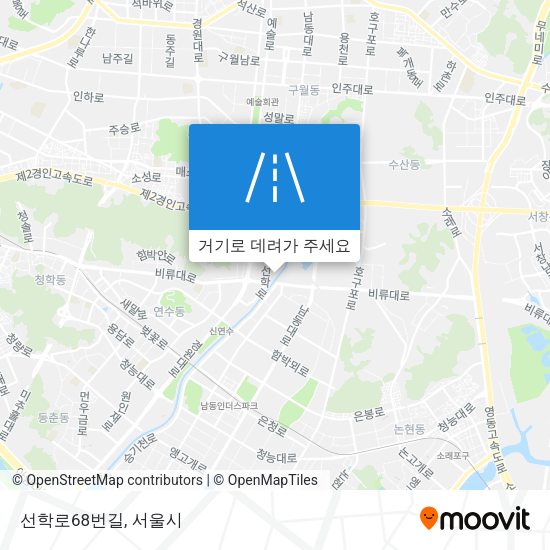 선학로68번길 지도