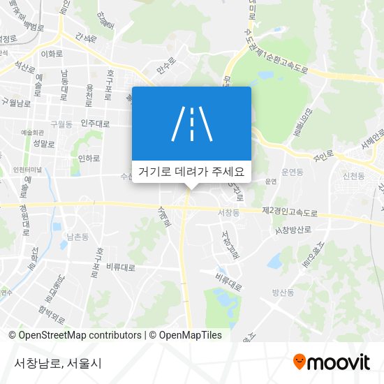 서창남로 지도