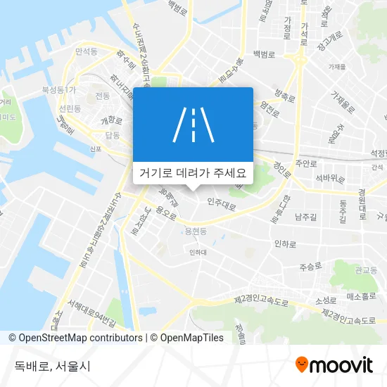 독배로 지도