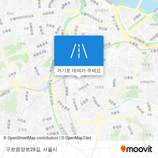 구로중앙로28길 지도
