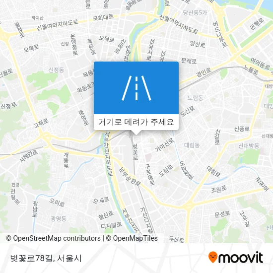 벚꽃로78길 지도