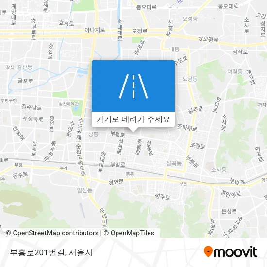 부흥로201번길 지도