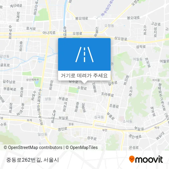 중동로262번길 지도