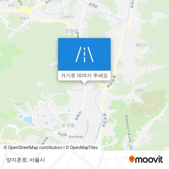 양지촌로 지도