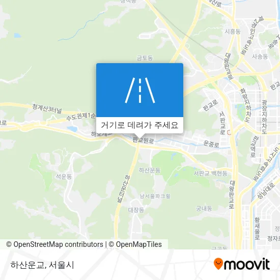 하산운교 지도