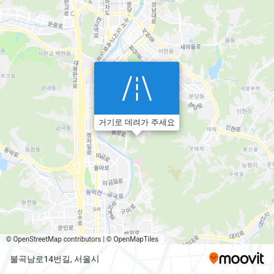 불곡남로14번길 지도