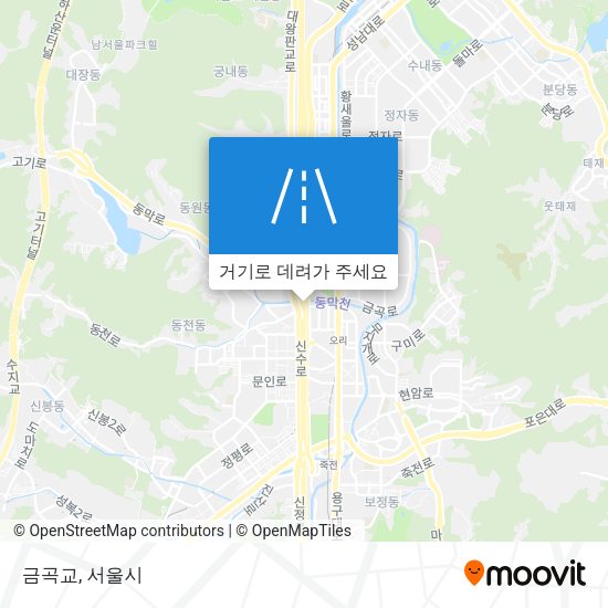 금곡교 지도