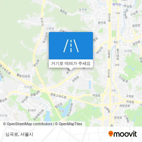 심곡로 지도