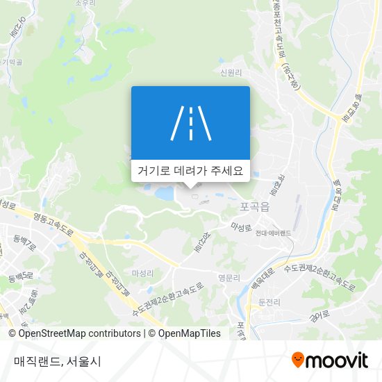 매직랜드 지도