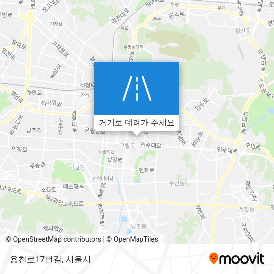 용천로17번길 지도
