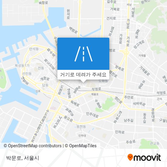 박문로 지도