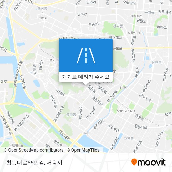 청능대로55번길 지도