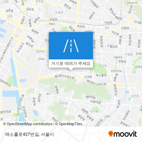 매소홀로427번길 지도