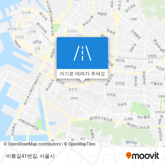 비룡길41번길 지도
