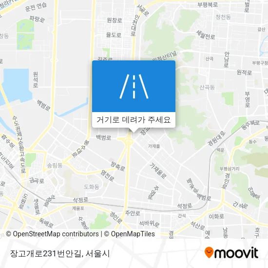 장고개로231번안길 지도