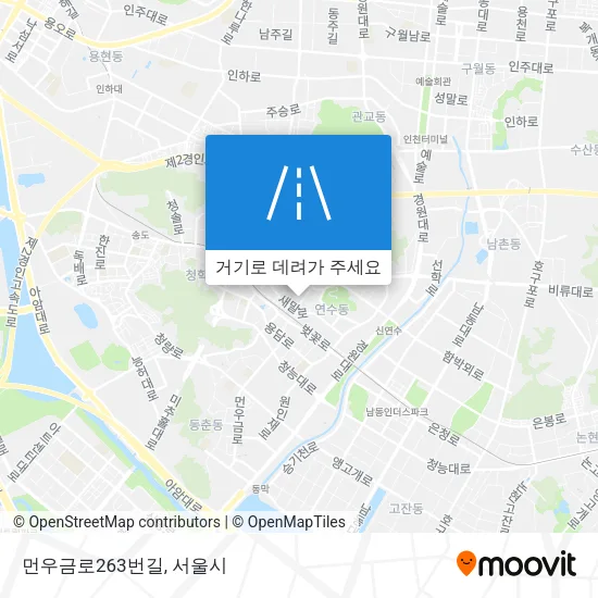 먼우금로263번길 지도