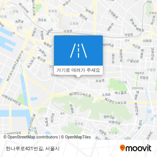 한나루로421번길 지도