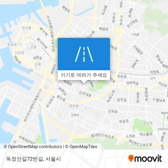 독정안길72번길 지도