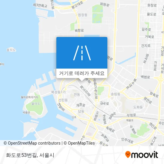 화도로53번길 지도