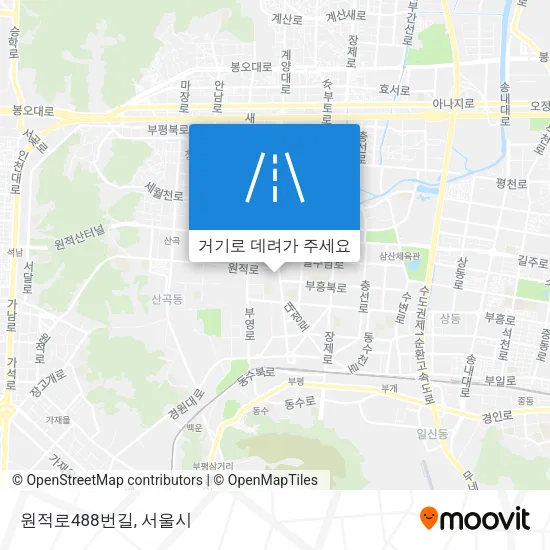 원적로488번길 지도
