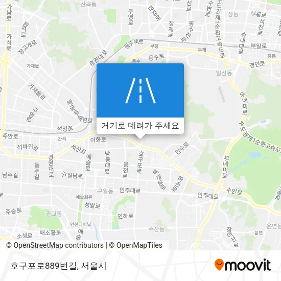 호구포로889번길 지도