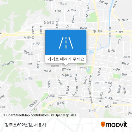 길주로602번길 지도
