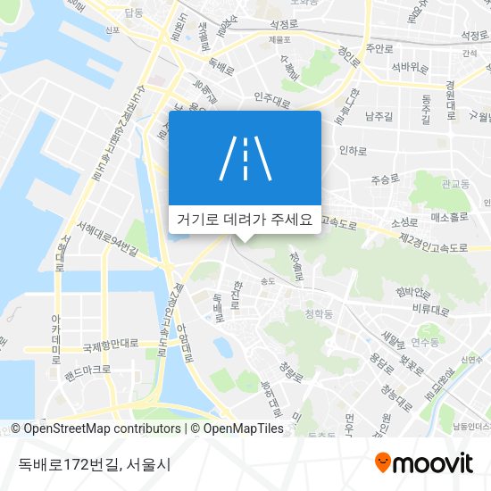 독배로172번길 지도