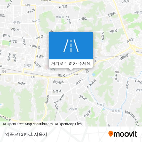 역곡로13번길 지도