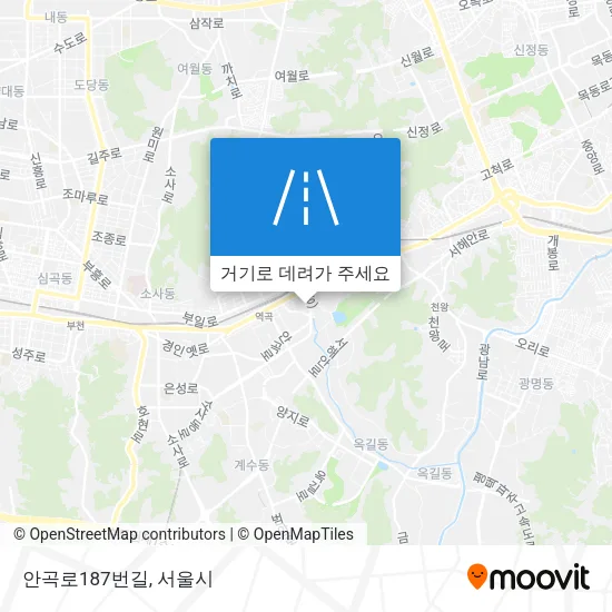 안곡로187번길 지도