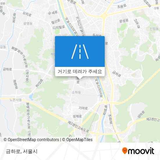 금하로 지도