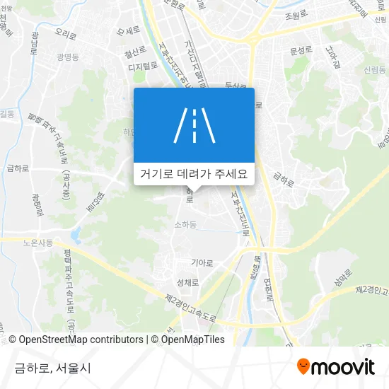 금하로 지도