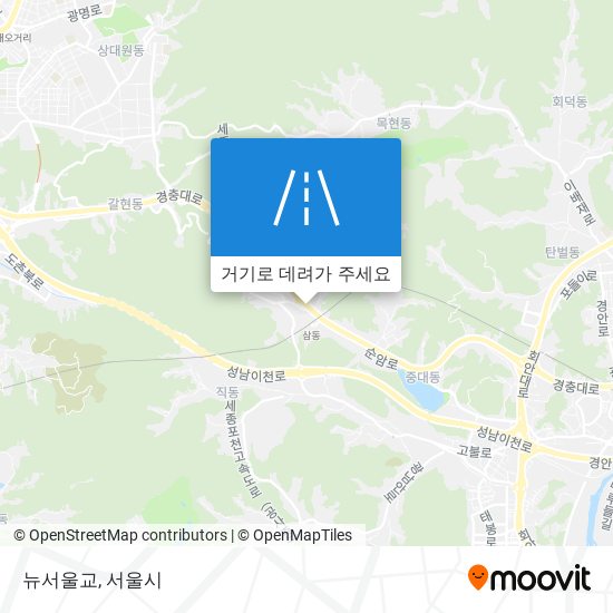 뉴서울교 지도