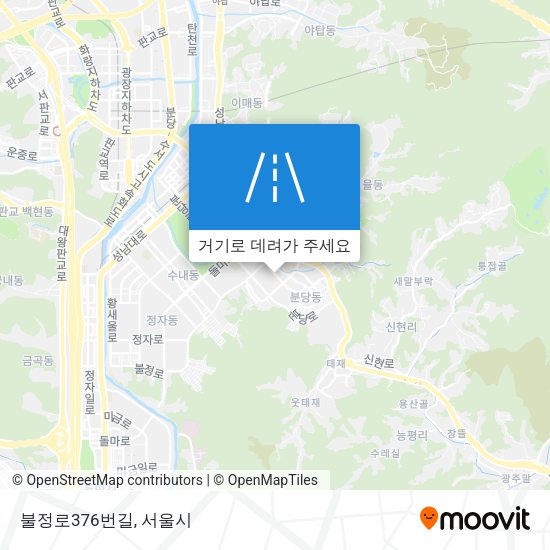 불정로376번길 지도
