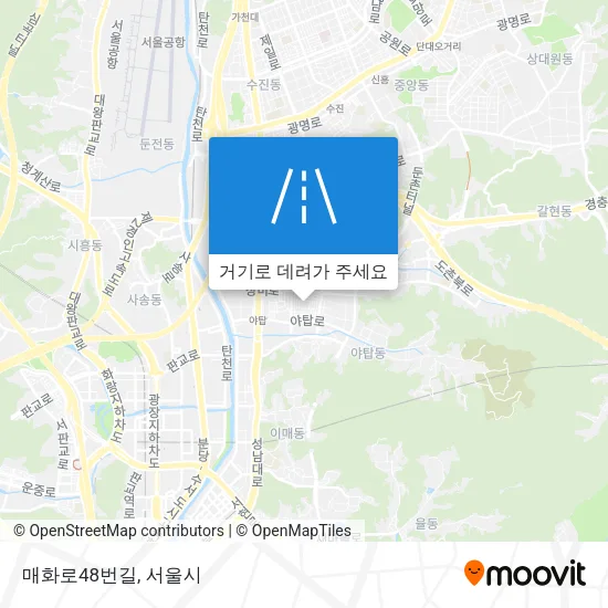 매화로48번길 지도