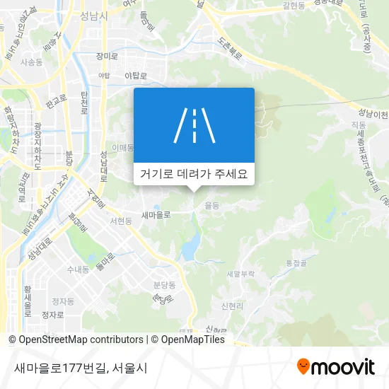 새마을로177번길 지도