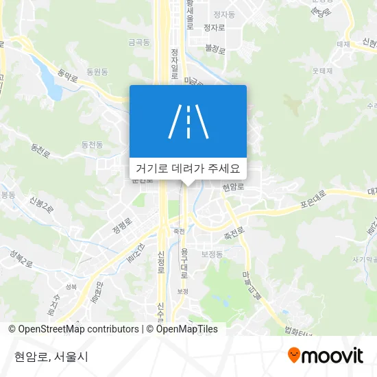 현암로 지도