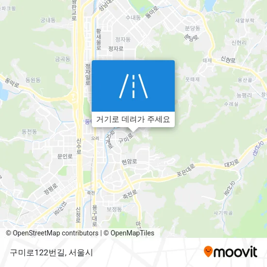 구미로122번길 지도