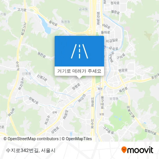 수지로342번길 지도