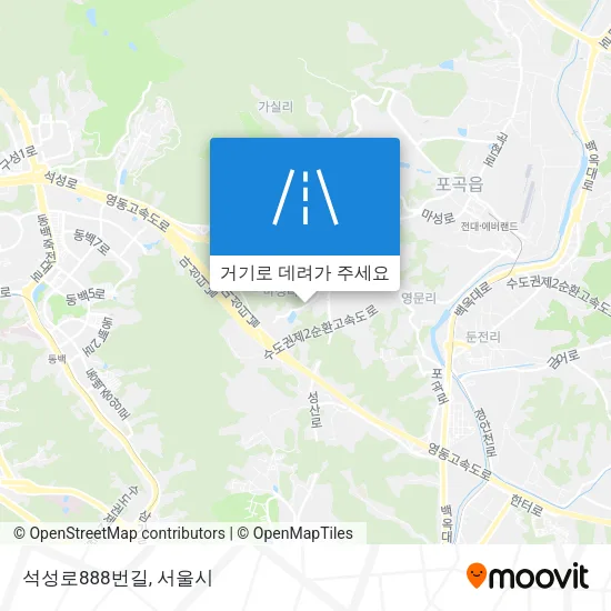 석성로888번길 지도