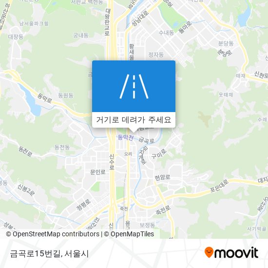 금곡로15번길 지도