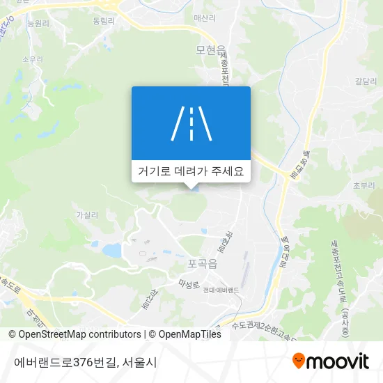 에버랜드로376번길 지도